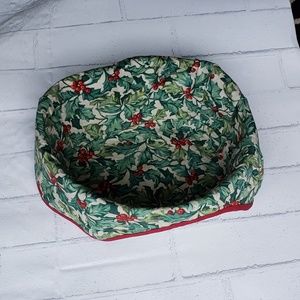 Longaberger basket liner Garter-md- American Holly